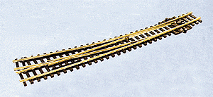 Code 55 Medium Radius Curved Turnouts w/ Electrofrog -- Right Hand