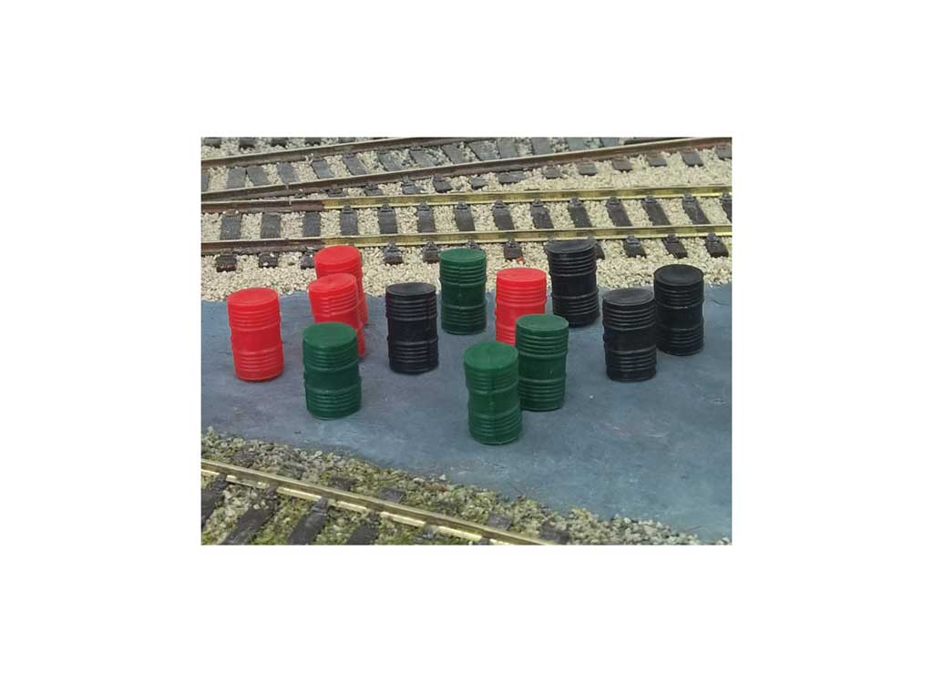 Oil Drums -- pkg(12)