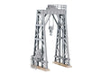 Locomotive Lifting Hoist - Overhead Crane -- Kit - 3-9/16 x 2-7/16"  9 x 6.2cm