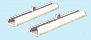 Code 143 Track -- Nylon Insulating Rail Joiners - 12 Pack