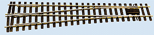 Code 143 US Profile Flat Bottom Rail -- Left Hand Turnout
