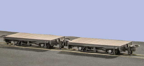 4-Wheel Flatcar - Ready to Run -- Undecorated
