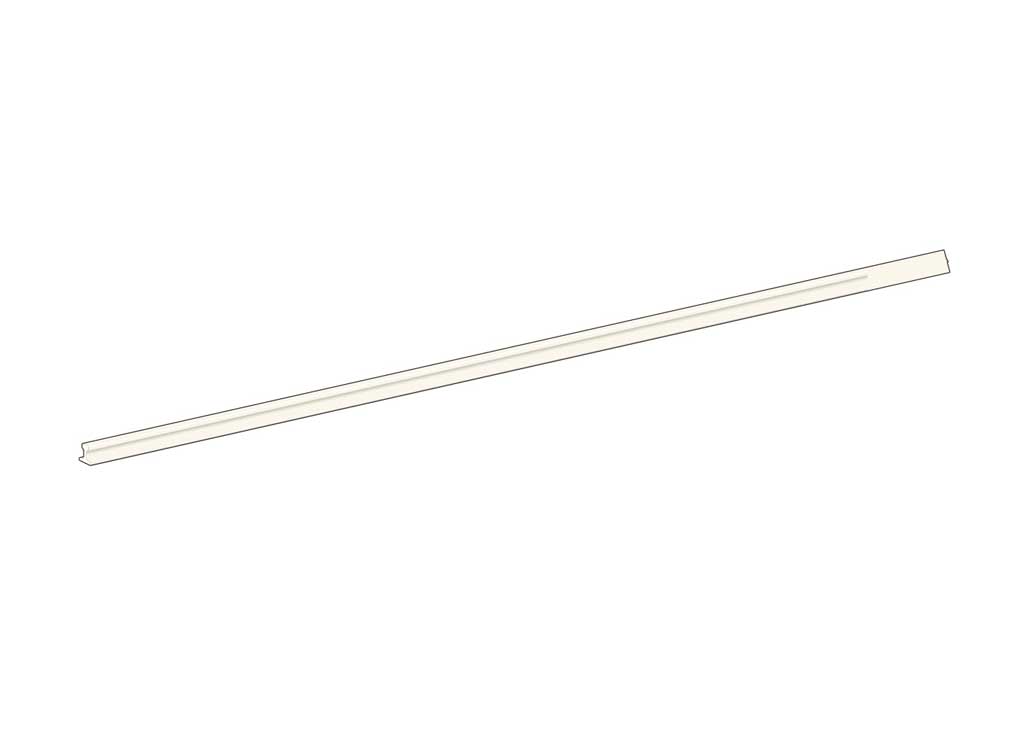 IL-83 Code 83 Flat-Bottom Rail Only - Individualay -- 36" 91.4cm Long pkg(6)
