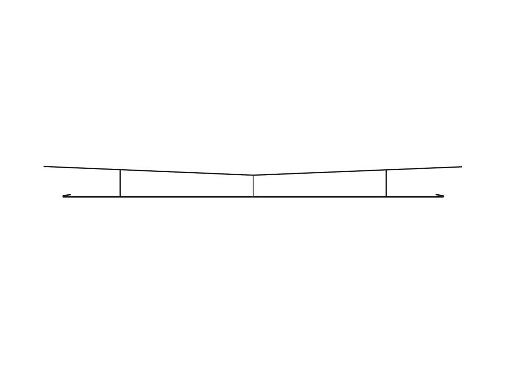 Catenary System Contact Wire -- 7-7/8"  20cm pkg(5)