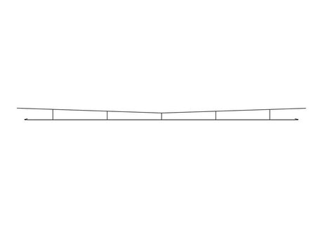 Catenary System Contact Wire -- 14-3/16"  36cm pkg(5)