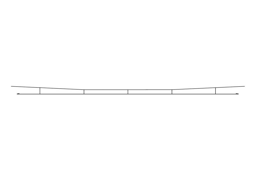 Catenary System Contact Wire -- 19-11/16"  50cm pkg(5)