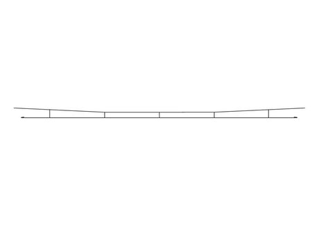 Catenary System Contact Wire -- 19-11/16"  50cm pkg(5)
