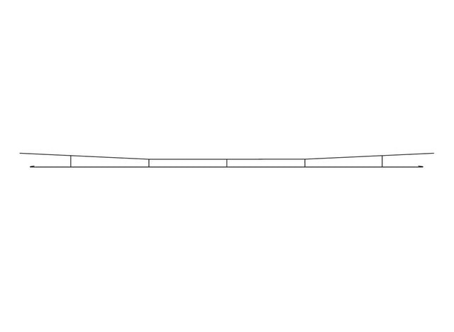 Catenary System Contact Wire -- 19-11/16"  50cm pkg(5)