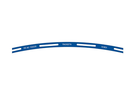 Tracksetta Track Laying Template -- 18"  45.7cm Radius Curve