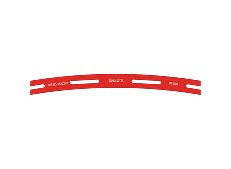 Tracksetta Track Laying Template -- 24"  61cm Radius Curve