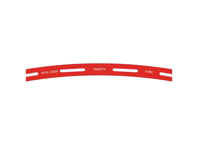 Tracksetta Track Laying Template -- 24"  61cm Radius Curve