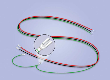 Wiring Harness pkg(2) -- For PL-10 Turnout Motor (#552-3010, Sold Separately)
