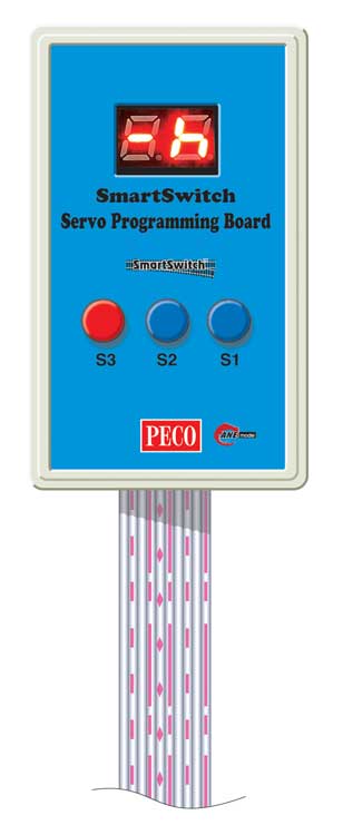 SmartSwitch(TM) Complete Set -- Programming Board and 4 Each: Servos, Toggle Switches, Cables-2