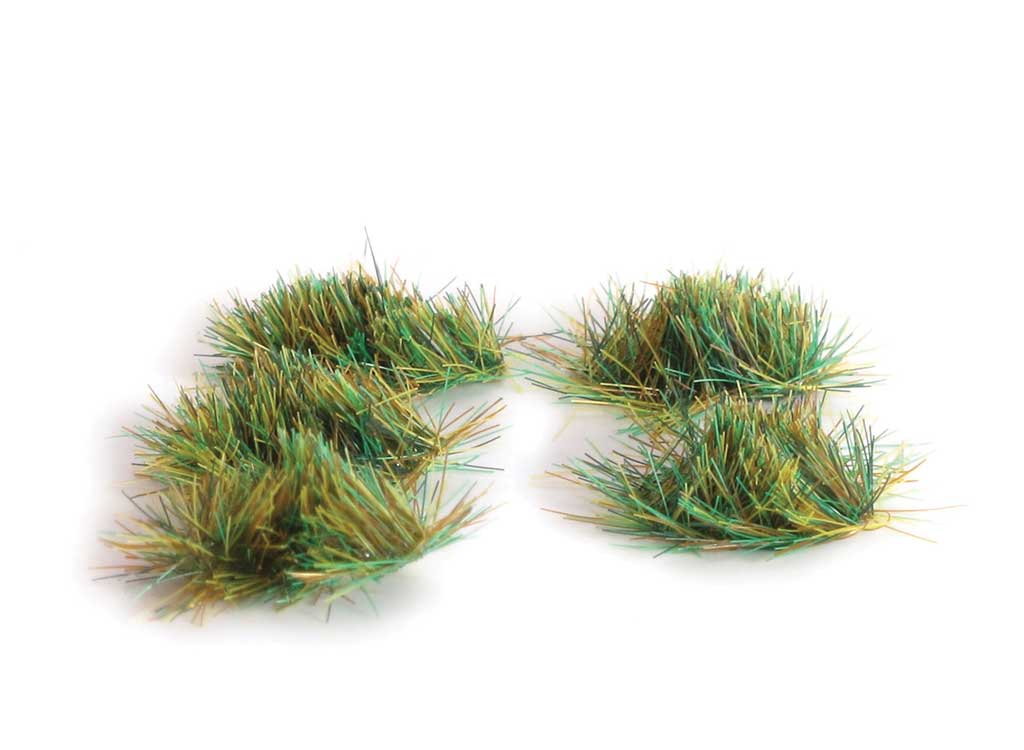 3/16"  4mm Self Adhesive Grass Tufts -- Assorted pkg(100)