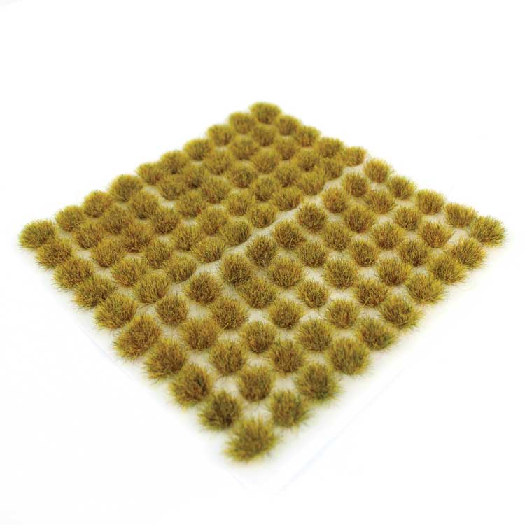 Grass Tufts 1/4"  6mm -- Wild Meadow pkg(100)