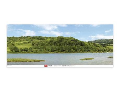 Backscene Photographic Background 95 x 13"  240 x 33.3cm -- River Valley-3