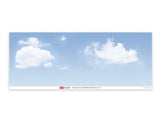 Backscene Photographic Background 95 x 13"  240 x 33.3cm -- Sky and Clouds-1