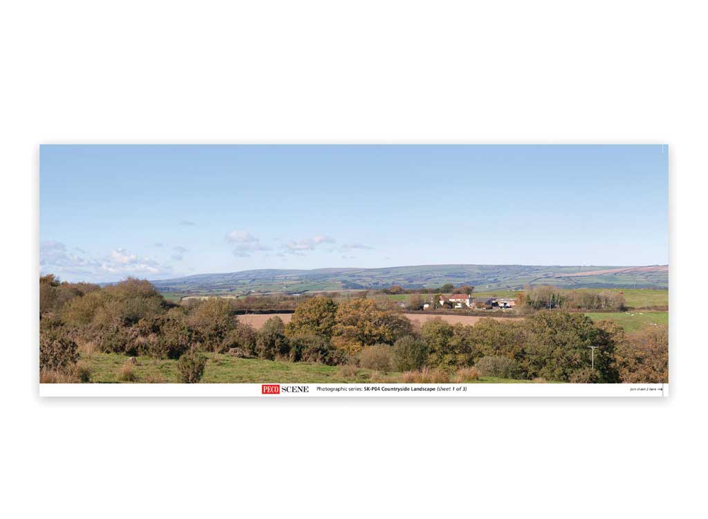 Backscene Photographic Background 95 x 13"  240 x 33.3cm -- Countryside-1
