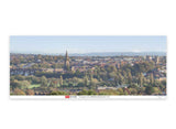 Backscene Photographic Background 95 x 13"  240 x 33.3cm -- Town Scene-1