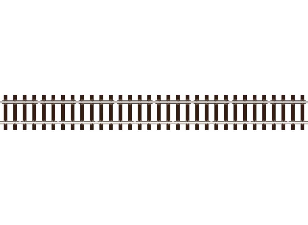 Code 55 Flex Track with Wood Ties