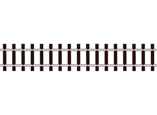 Code 55 Wooden Tie Flex Track - Streamline -- 36"  91.4cm Section