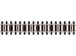 Code 80 Wooden Tie Flex Track - Streamline -- 36"  91.4cm Section