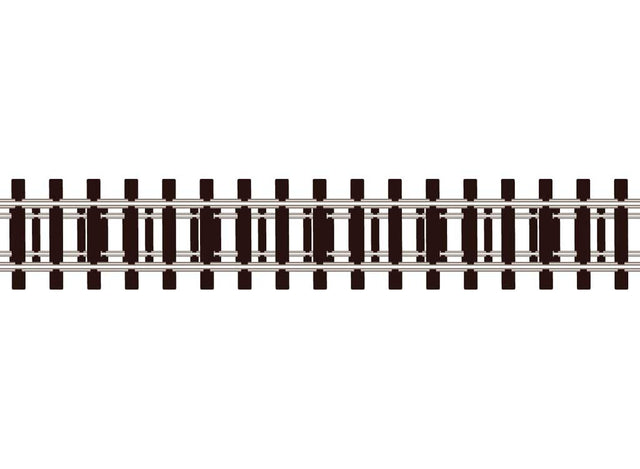 Code 80 Wooden Tie Flex Track - Streamline -- 36"  91.4cm Section