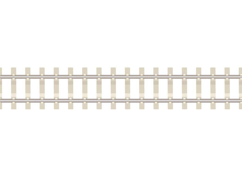 Code 80 Concrete Tie Flex Track - Streamline -- 36"  91.4cm Section