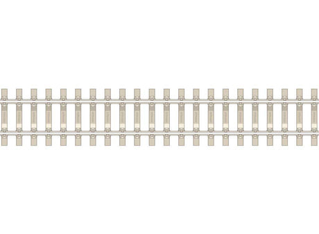 Code 80 Concrete Tie Flex Track - Streamline -- 36" 91.4cm Section