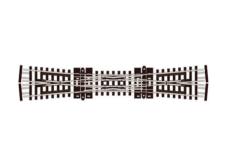 Code 55 Track -- Double-Slip Turnout, 10-Degree Crossing Angle