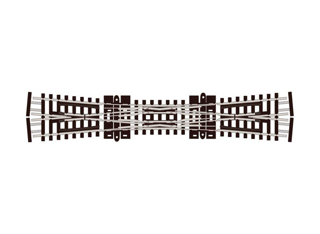 Code 55 Track -- Double-Slip Turnout, 10-Degree Crossing Angle