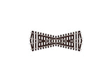 Code 80  Short Insulfrog Crossing w/Wood Ties - Streamline -- 25 Degree Angle-2