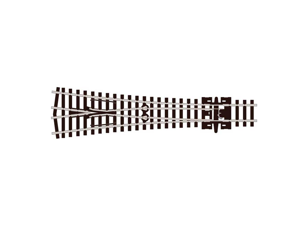 Code 80 Wye Turnout, Medium 30" Radius, Insulfrog