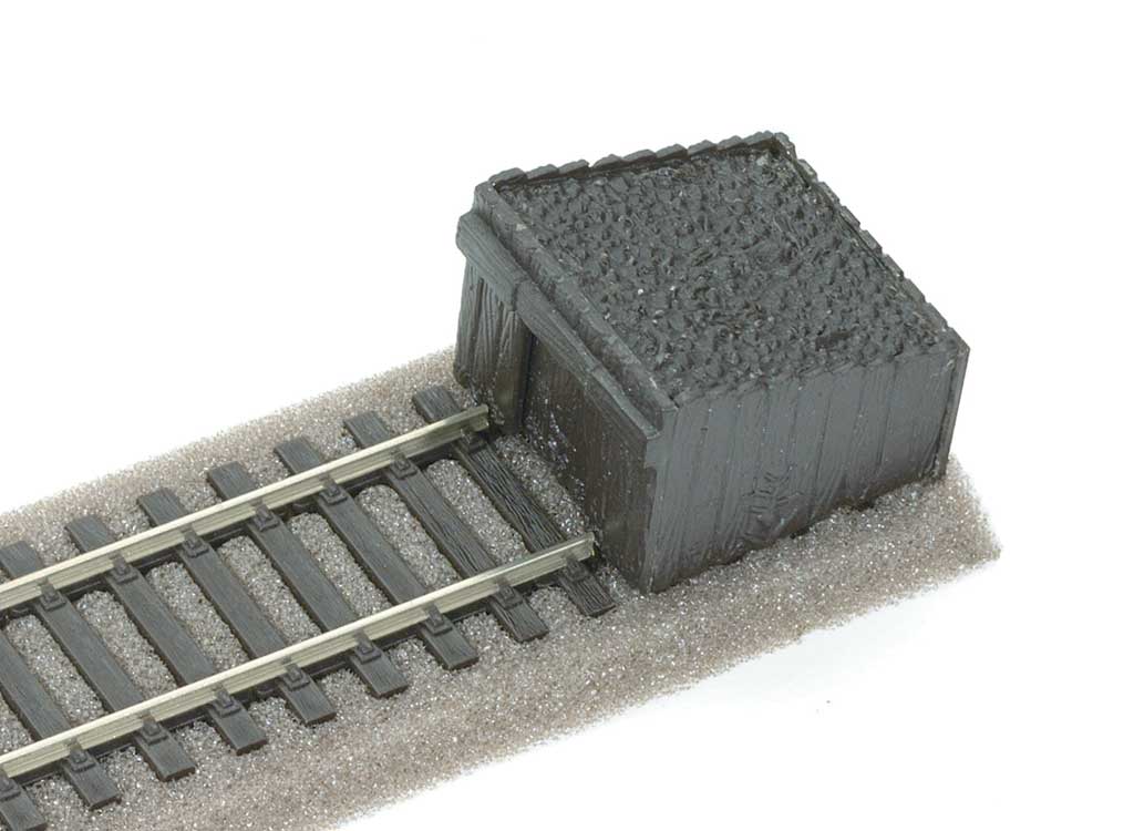 Track Bumper/Stop -- Tie-Built Type
