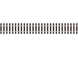 Code 143 US Profile Wooden Tie Flex Track w/Flat-Bottom Rail - Streamline -- 36"  91.4cm Section