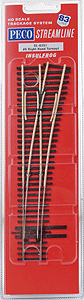 North American-Style Code 83 #5 Turnout - Streamline -- Right Hand, Insulfrog-1