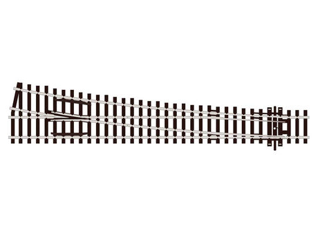 Code 100 Large Radius Turnout - Streamline -- Right Hand, Insulfrog