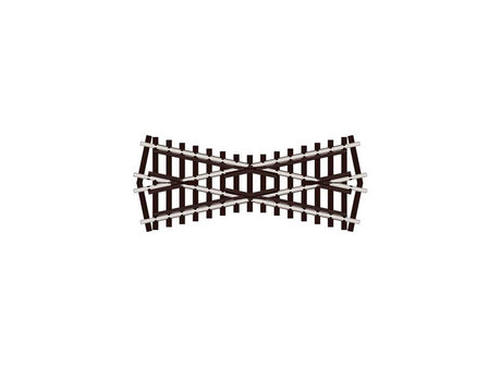 Code 100 Streamline Crossing -- Short, Insulfrog - 24-Degree - 18"  45.7cm
