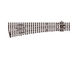 Code 100 Medium Radius Turnout - Streamline -- Left Hand, Insulfrog