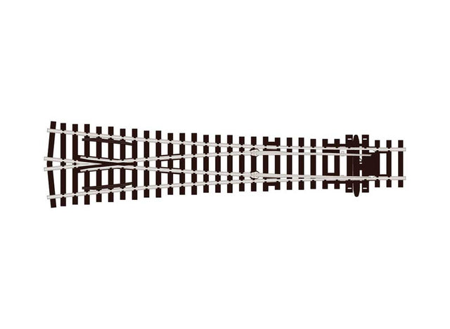Code 100 Large Radius Wye Turnout - Streamline -- Insulfrog