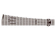 Code 75 Streamline Large Radius Turnout -- Right Hand, Electrofrog