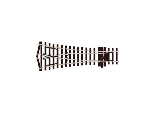 Code 75 Streamline Wye Turnout -- Small Radius, Electrofrog