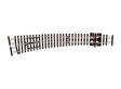 Code 55 Medium Radius Curved Turnout w/ Electrofrog -- Left Hand