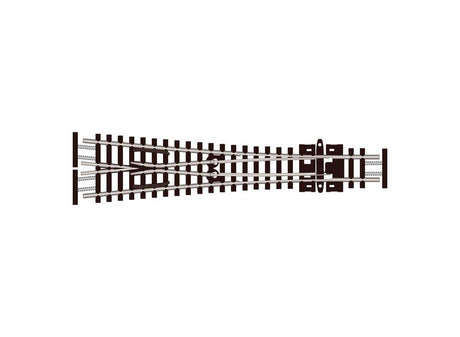 Code 55 Wye Turnout - Electrofrog -- 24" Radius