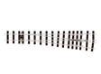 Code 200 Nickel Silver -- Turnout Medium Radius Right Hand