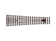 Code 124 "Bullhead" Nickel Silver Track -- Medium Radius Wye Turnout  72" Radius, 8 Degree Angle, 15" Long