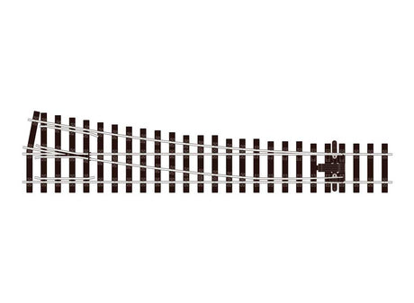 Gauge 1 Track -- Right Hand Medium Radius Turnout/Electrofrog