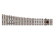 Code 55 Medium-Radius Turnout with Wood Ties - Unifrog -- Right Hand