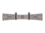 Streamline Code 83 No. 6 Unifrog Double Slip Turnout -- Nickel Silver-1
