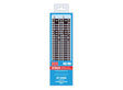 Code 100 Nickel Silver Standard Straight - Setrack -- 15-1/2"  40cm pkg(8)